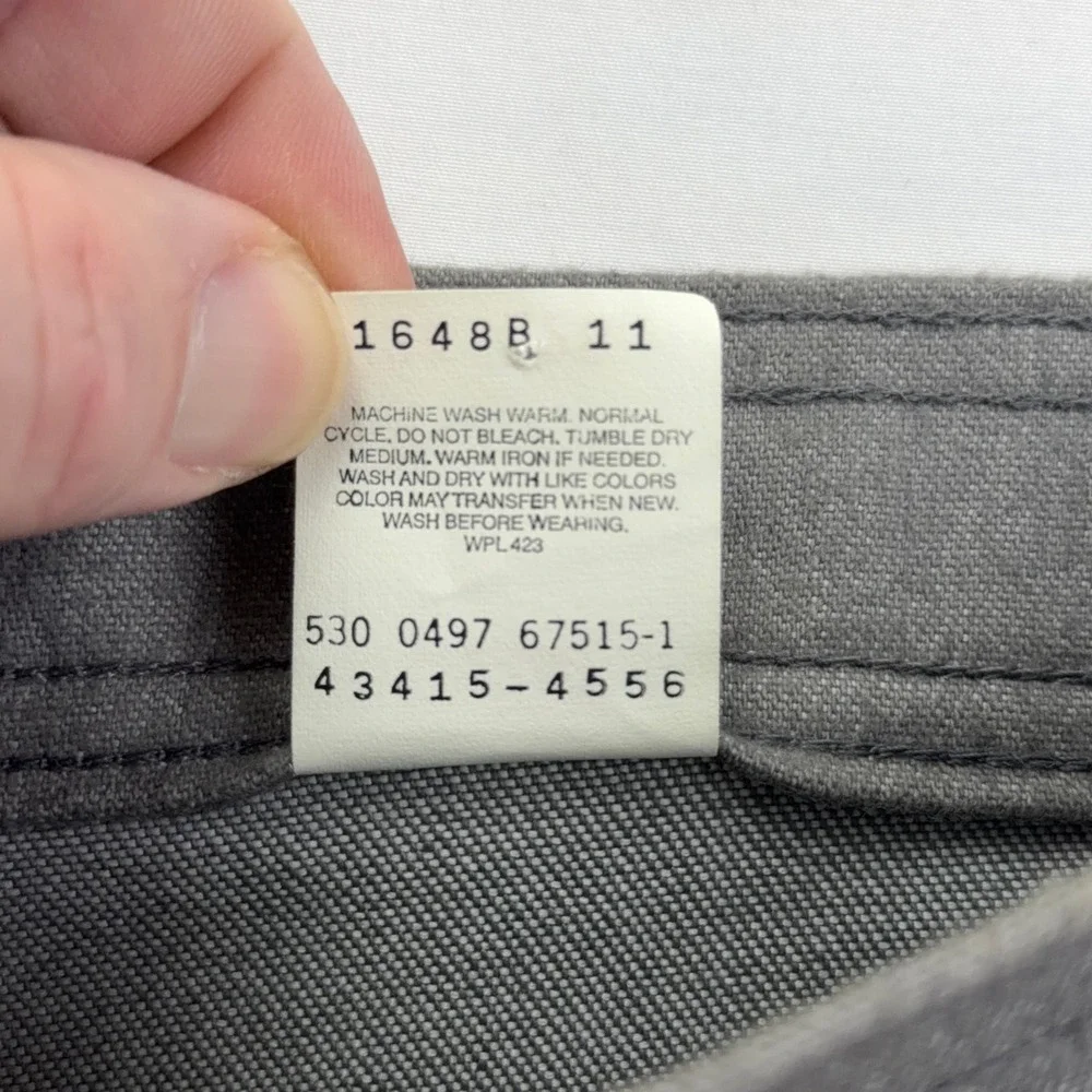 Levi's Action Jeans‎ Vintage 90s Made in USA Grey Straight Leg W34 L29 Gray